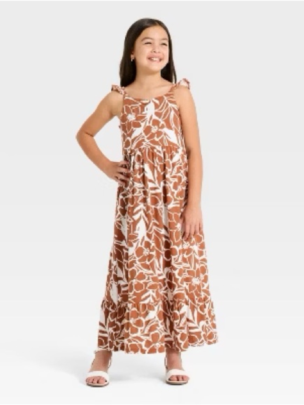 Cat and Jack girls tropical dress